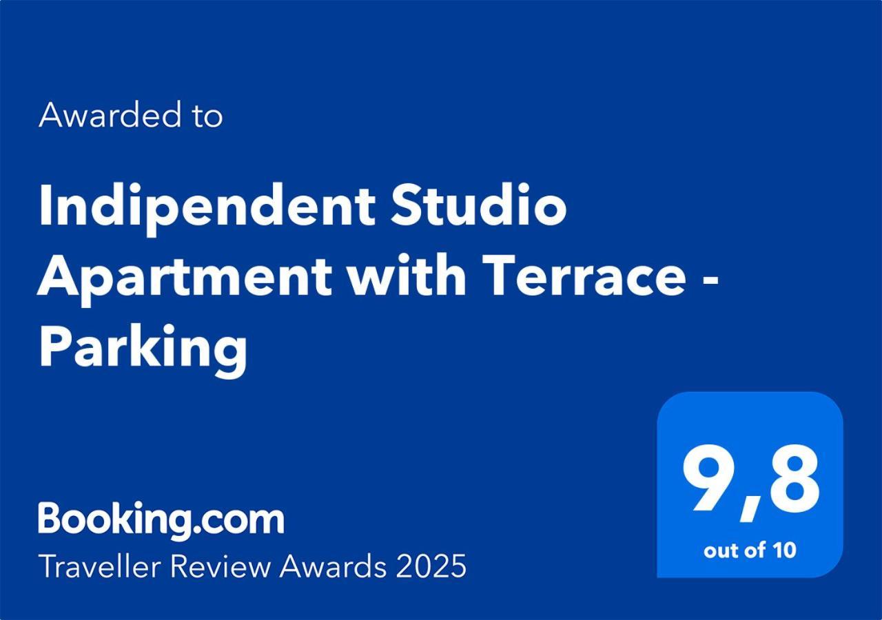 Indipendent Studio Apartment With Terrace - Parking Florence Exterior photo